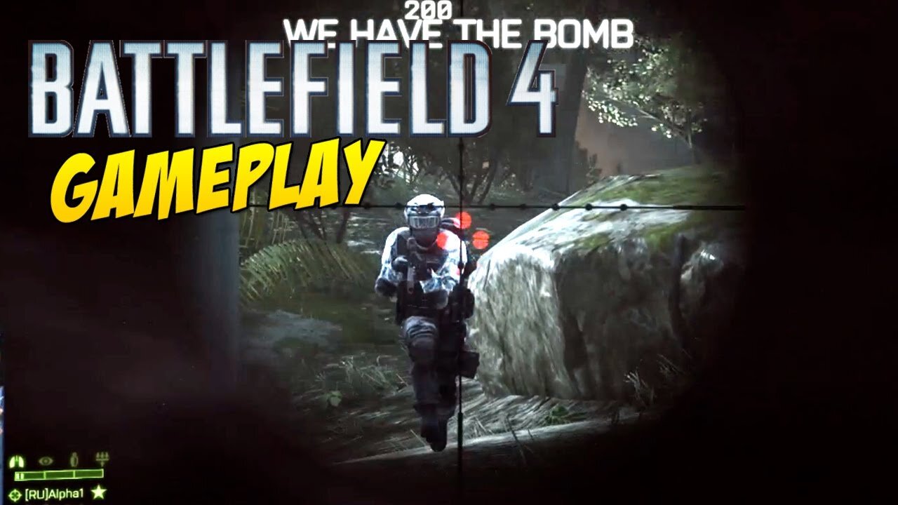 Battlefield 4 Multiplayer Sniper Gameplay - Paracel Storm!