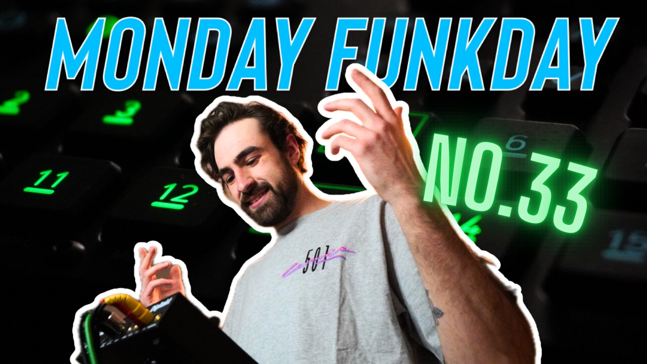 MONDAY FUNKDAY NO. 33 - LIVE Improvised House Music