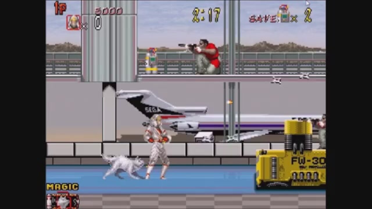 Shadow Dancer - Videogame Ninja Sala Giochi anni 80