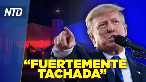 Trump reacciona a desclasificación de declaración jurada; Informante habla sobre censura de Facebook