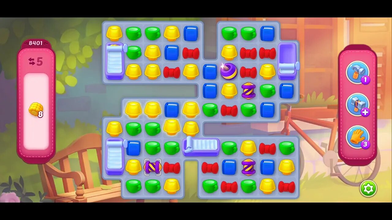 Playrix Homescapes Gameplay Walkthrough Level 8401