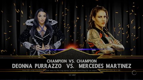 AEW Dynamite Mercedes Martinez vs Deonna Purrazzo for the Undisputed ROH Women's Championship