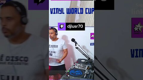 🔴🔥Vinyl World Cup (27Out23) | djlusr70 em #Twitch Brazil