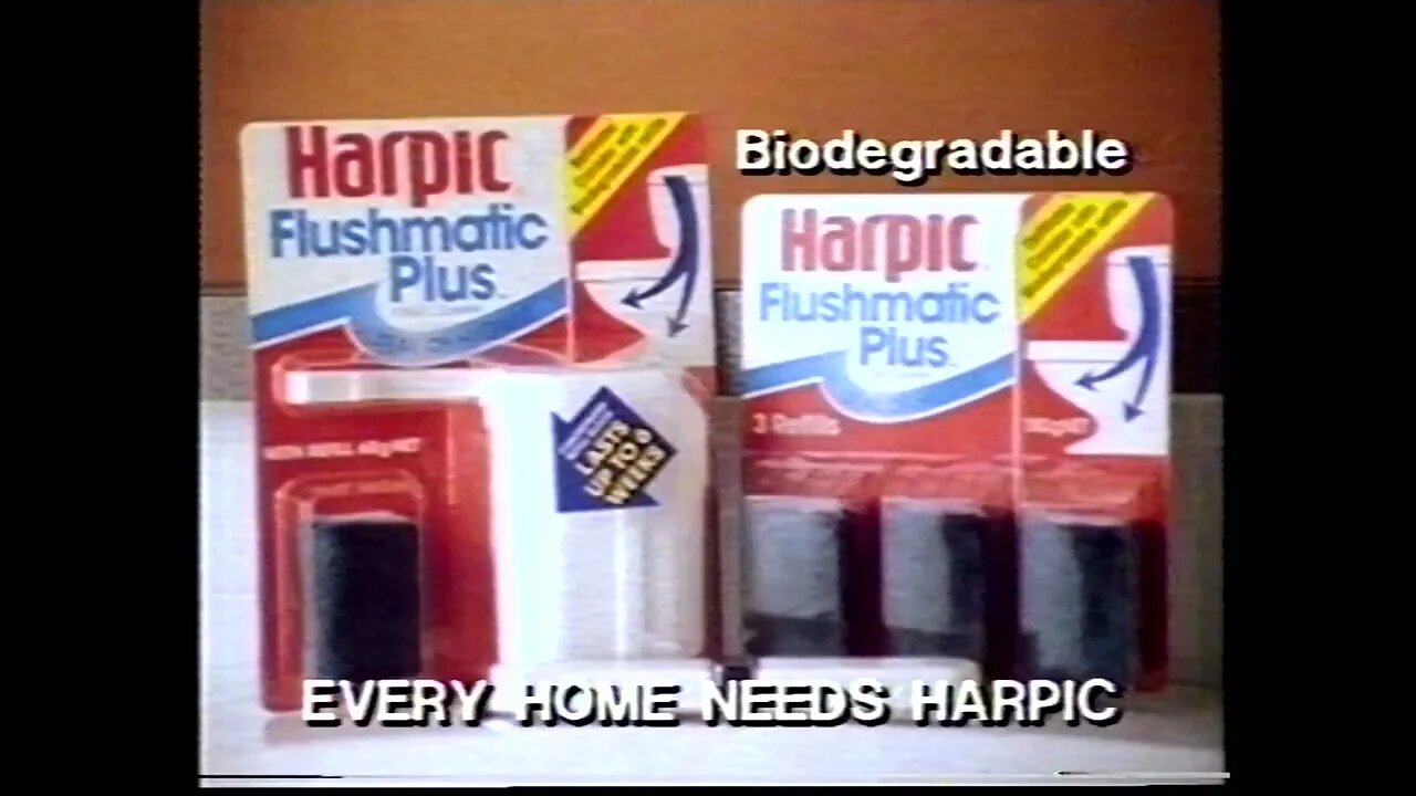 TVC - Harpic Flushmatic Plus (1990)