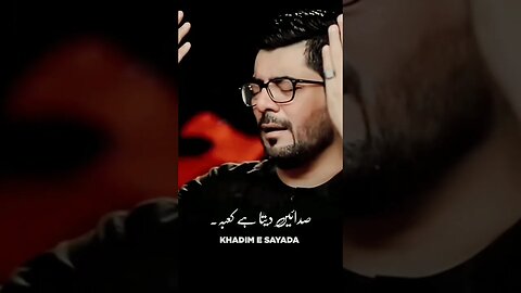 Hussain Ruk Jao | @MirHasanMir Rawangi Imam Hussain #8zilhajj #wharsappstatus #shorts #shortsviral
