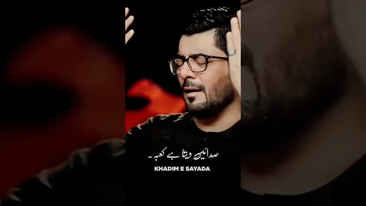 Hussain Ruk Jao | @MirHasanMir Rawangi Imam Hussain #8zilhajj #wharsappstatus #shorts #shortsviral