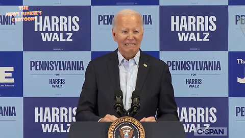 This demented old fart Creepy Joe, who promised to be president for all Americans, is raging about "smacking 75 million Americans in the ass."