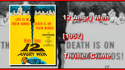 12 Angry Men (1957) | THRILLER/CRIME | FULL MOVIE