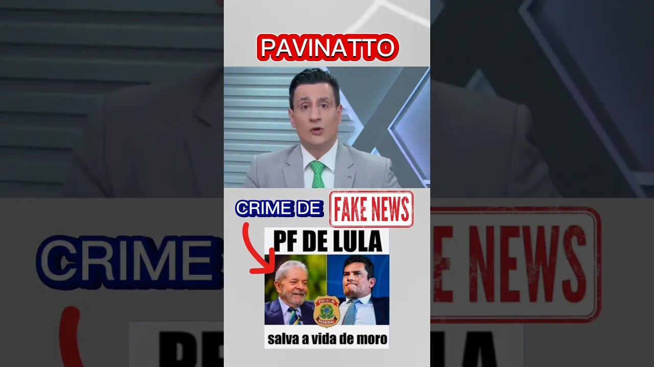 Pavinatto vê crime de desinformação em falas de Lula #shorts #short