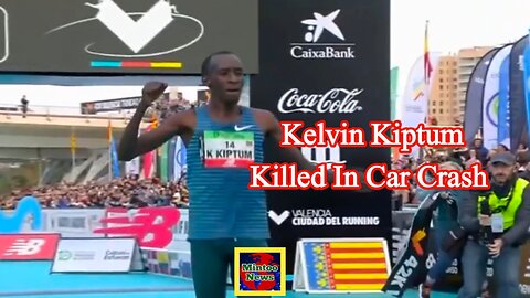 Kenya’s world-record marathon runner Kelvin Kiptum killed in car crash