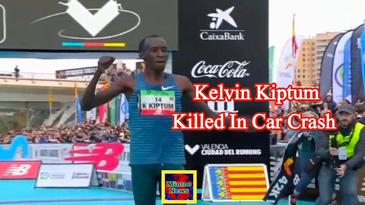 Kenya’s world-record marathon runner Kelvin Kiptum killed in car crash