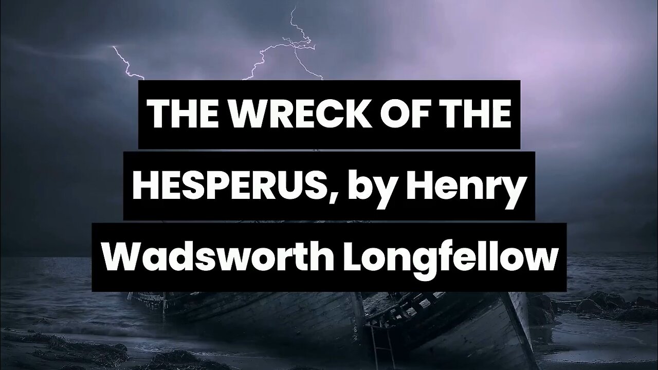 Balladino - The Wreck of the Hesperus (Henry Wadsworth Longfellow) - Music & Lyrics