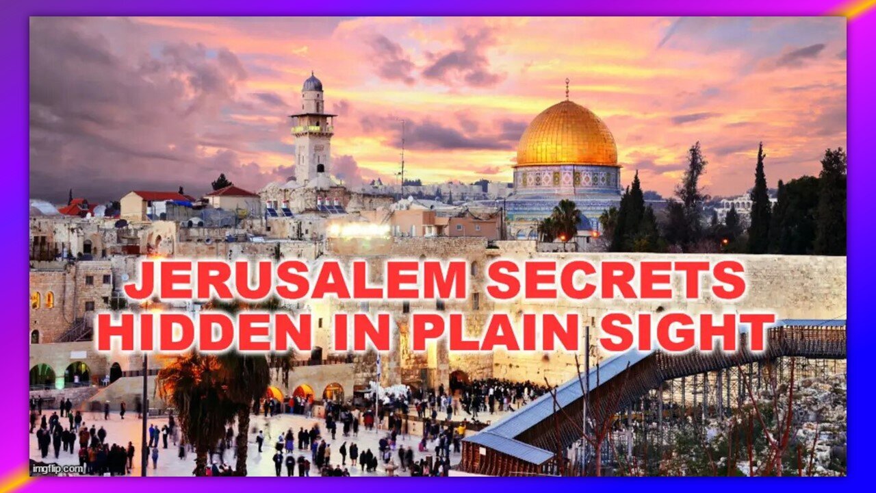 JERUSALEM SECRETS HIDDEN IN PLAIN SIGHT - ROOM 101 - BY SHAKINGMYHEADPRODUCTIONS💯🔥🔥🔥🔥🔥🙏✝️🙏