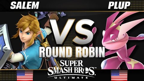 Salem (Link) vs. PG | Plup (Greninja/Mega Man) - Smash Ultimate MVG Round-Robin