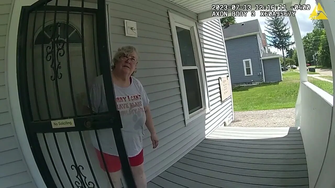 BODYCAM FOOTAGE FROM 07-13-2023- SALLY CLAIMS SHE DIDN'T MAKE THE CALL AND THAT CHANCE NEVER HIT HER