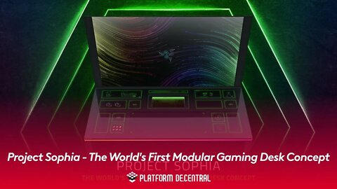 Project Sophia - The World's First Modular Gaming Desk Concept