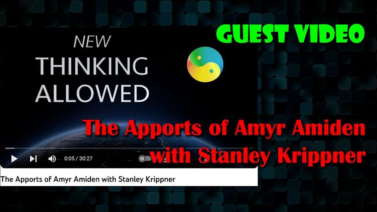 The Apports of Amyr Amiden with Stanley Krippner