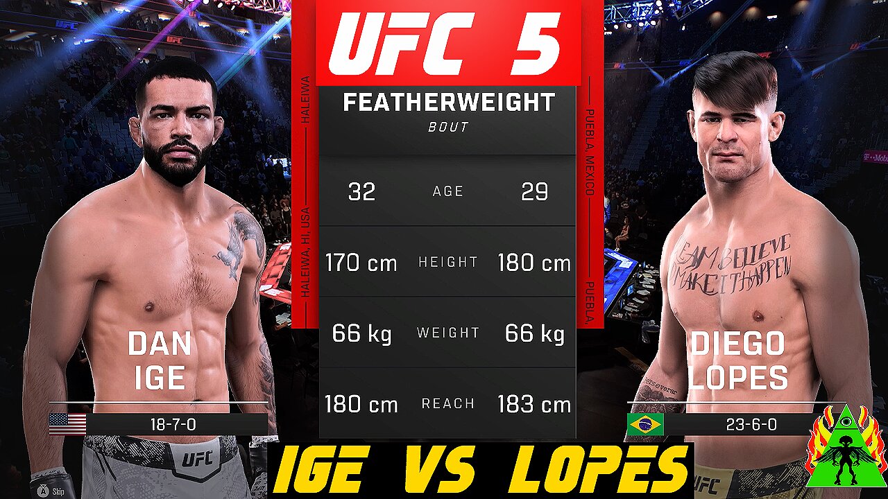 UFC 5 - IGE VS LOPES