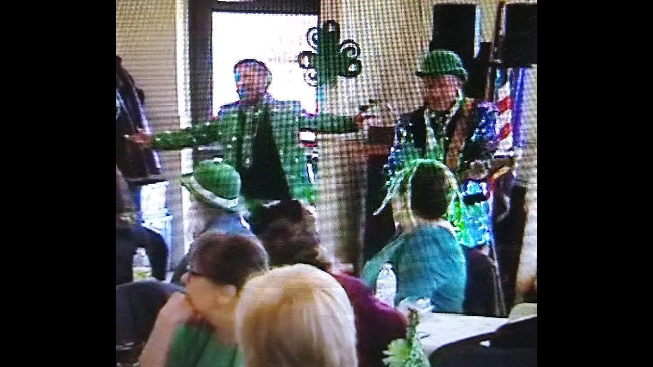 St. Patrick's Day 2023. Cumberland, RI Senior Center.