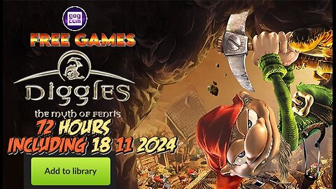 Free Game ! Diggles: The Myth of Fenris ! GOG ! 72 Hours including 18 11 2024