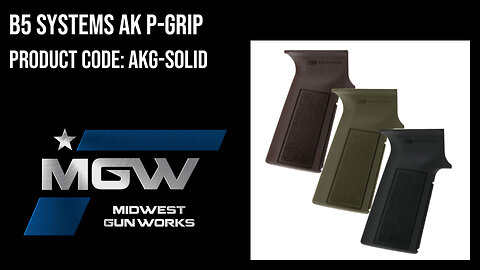 B5 Systems AK P-Grip - AKG-SOLID