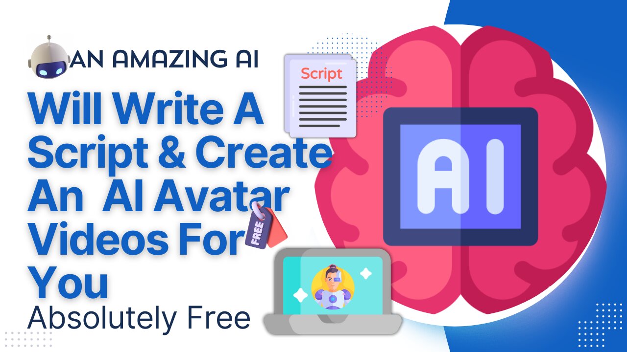 An Amazing AI | Will Write A Script & Create An AI Avatar Videos For You | Absolutely Free