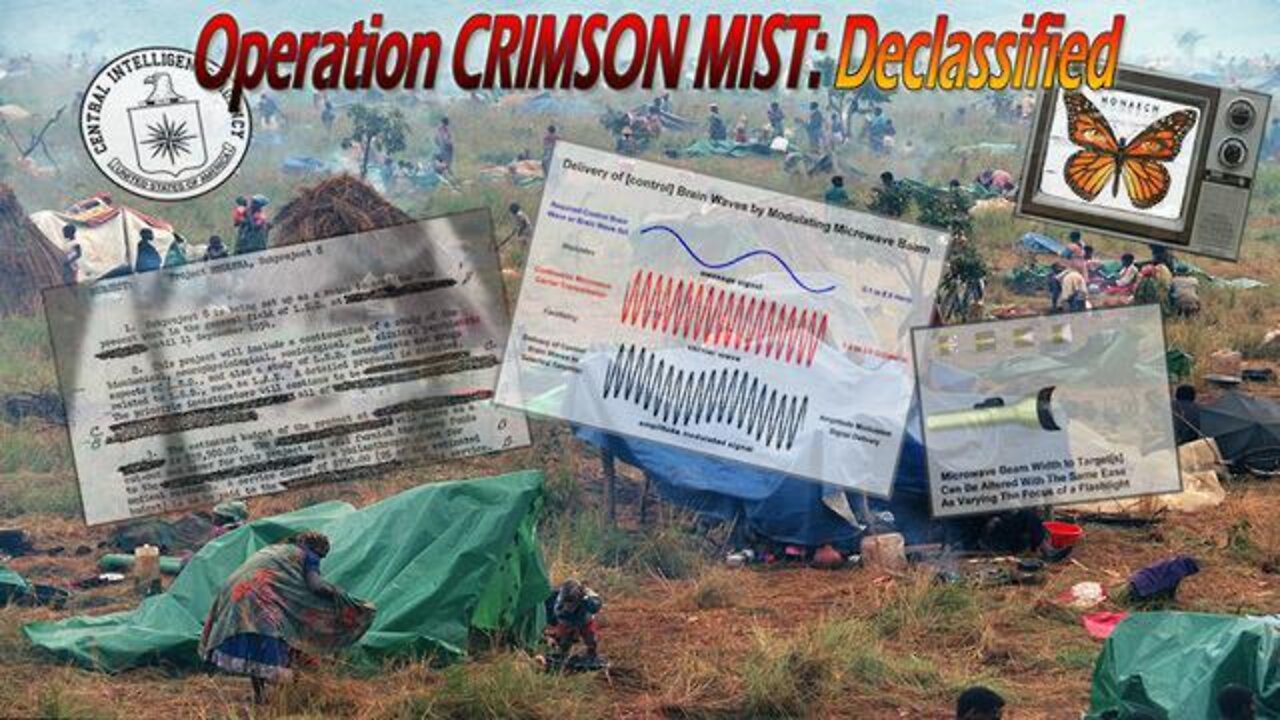 Operation CRIMSON MIST - Declassified. The zombie Apoclyspe created by the CIA in Rwanda