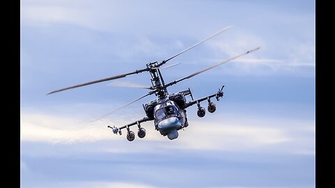Helicoptero ruso Ka-52 destruyó un vehículo blindado de la OTAN/Ucrania