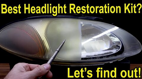 Best Headlight Restoration Kit? Let's find out! 3M, Sylvania, Meguiar's, Mothers, Turtle Wax & HF