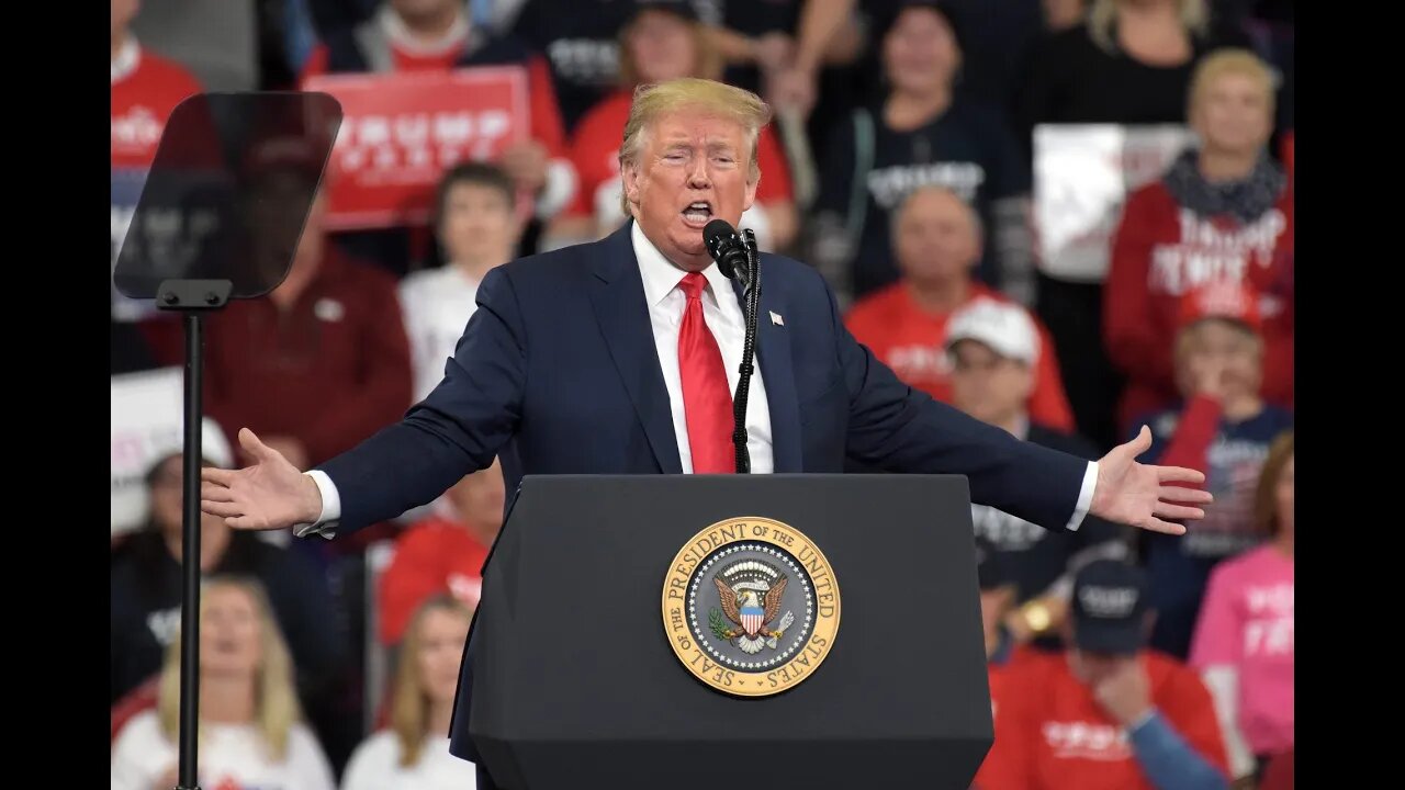 LIVE: Donald Trump Rally in Texas, The Return of Trump's Airplane