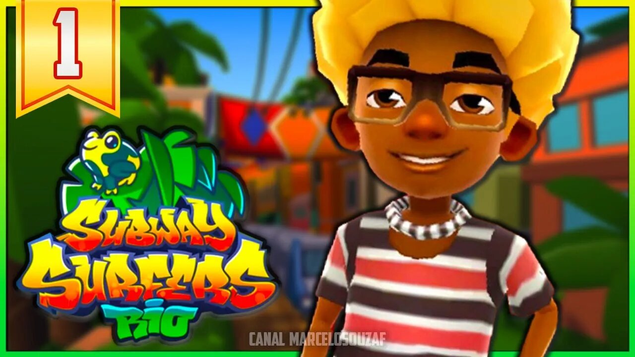 Subway Surfers Rio 2023 | Parte 1 | Edison Urban Gameplay