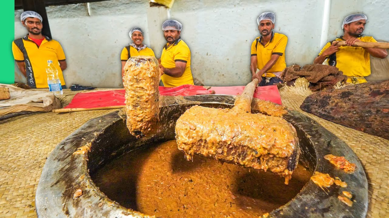 India’s Mega Factories!! Hyderabad Haleem & Biryani!!