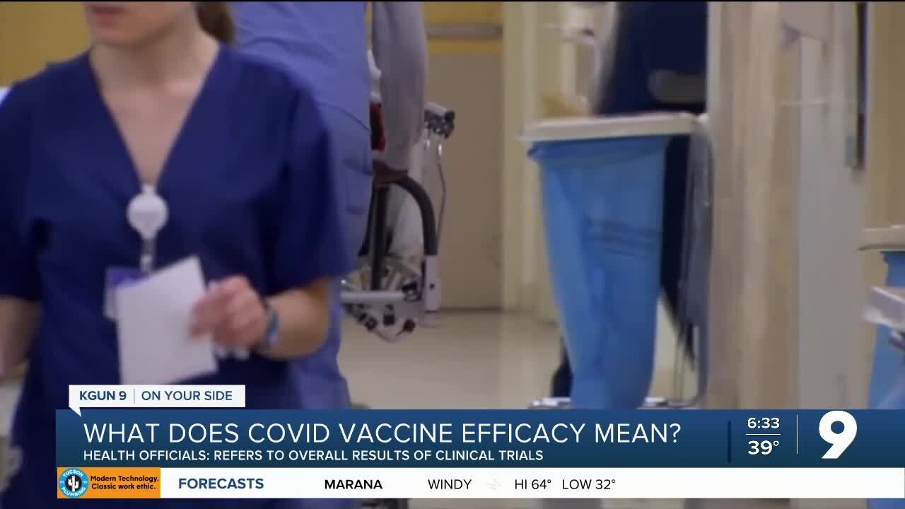 Doctor addresses concerns over lower vaccine efficacy