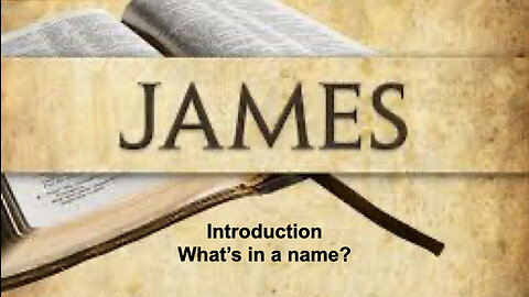 373 James - Introduction