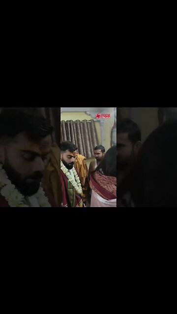 Virat Kohli और Anushka Sharma एक बार फिर मंदिर में दर्शन करते देखे गए #shorts