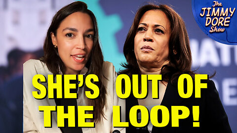 AOC Says Dems DON’T WANT Kamala Either!