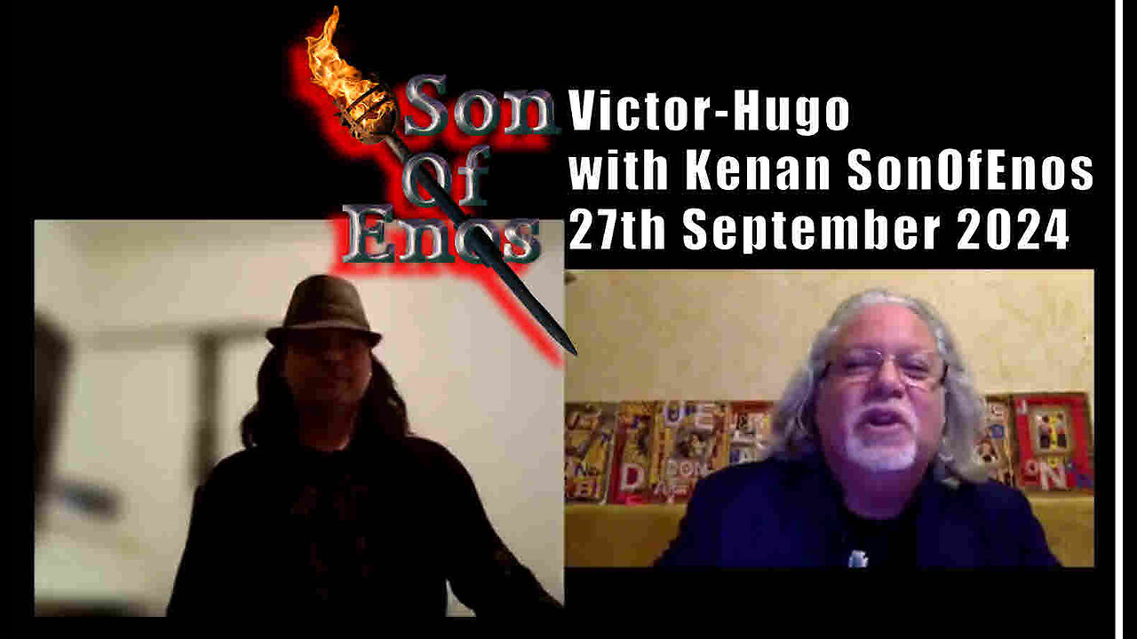 Victor-Hugo with Kenan SonOfEnos - You're antisemitic if you don't get in the box' - 27th Sept 2024