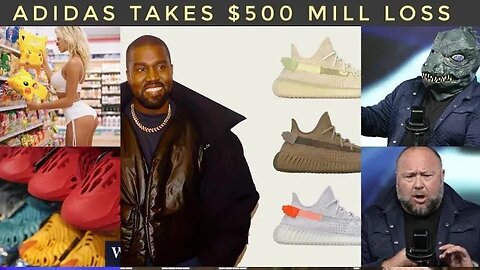 Adidas is in financial trouble over lost Yeezy Kanye West Contract, Kanye and Alex Jones 2024