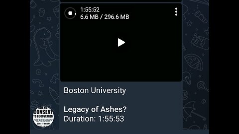 Documentary: Lecture on Legacy of Ashes