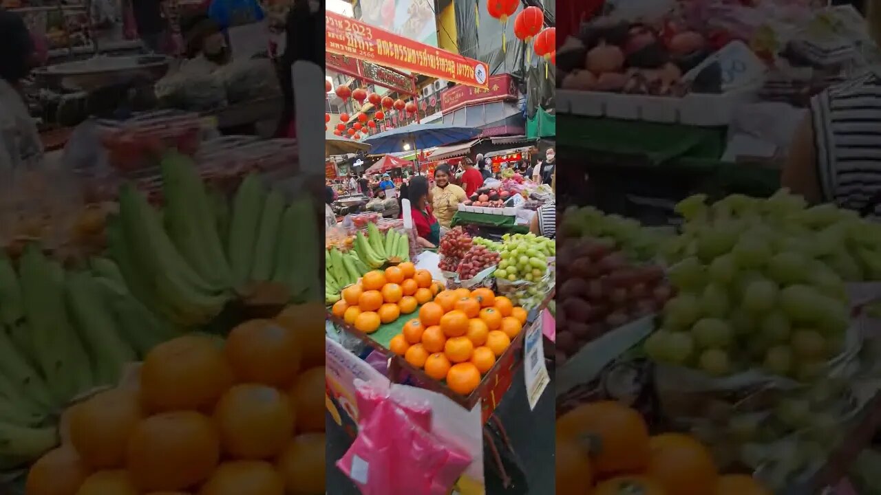 Chinese New Year Bangkok Thailand Chinatown 🇹🇭 #shorts #Bangkok #thailand #tet #chinesenewyear