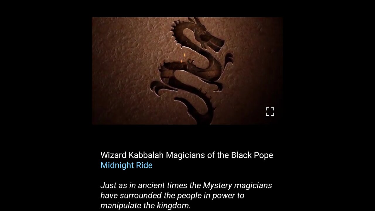 Documentary: Magicians of the Black Pope