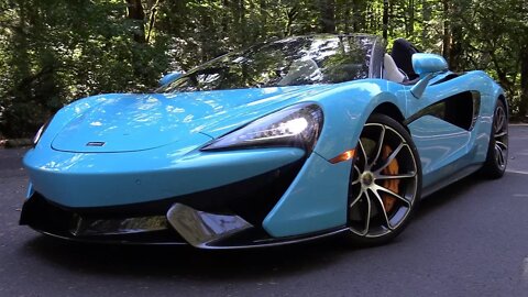 2018 McLaren 570S Spider: Start Up, Test Drive & In Depth Review