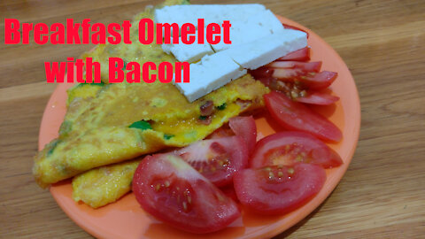 Omelet with Bacon