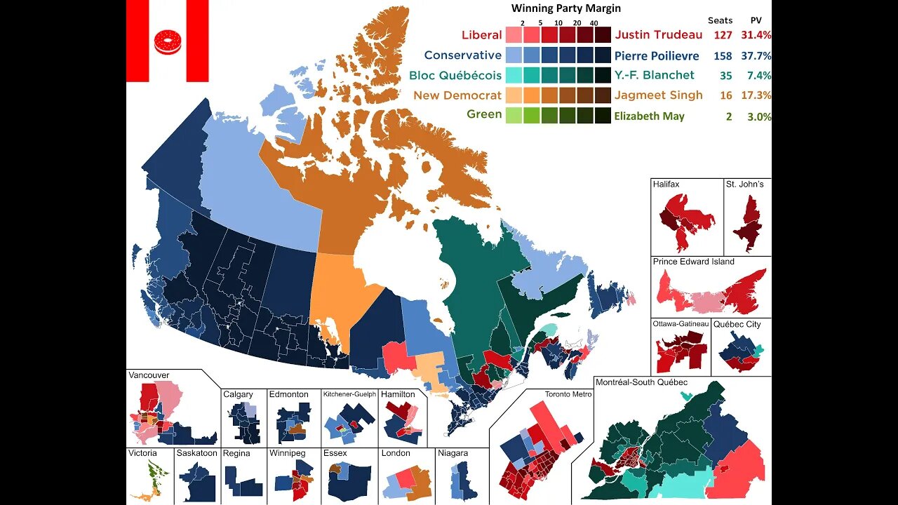 Trudeau's Cliff of No Return Approaches | Canadian Federal Election Forecast