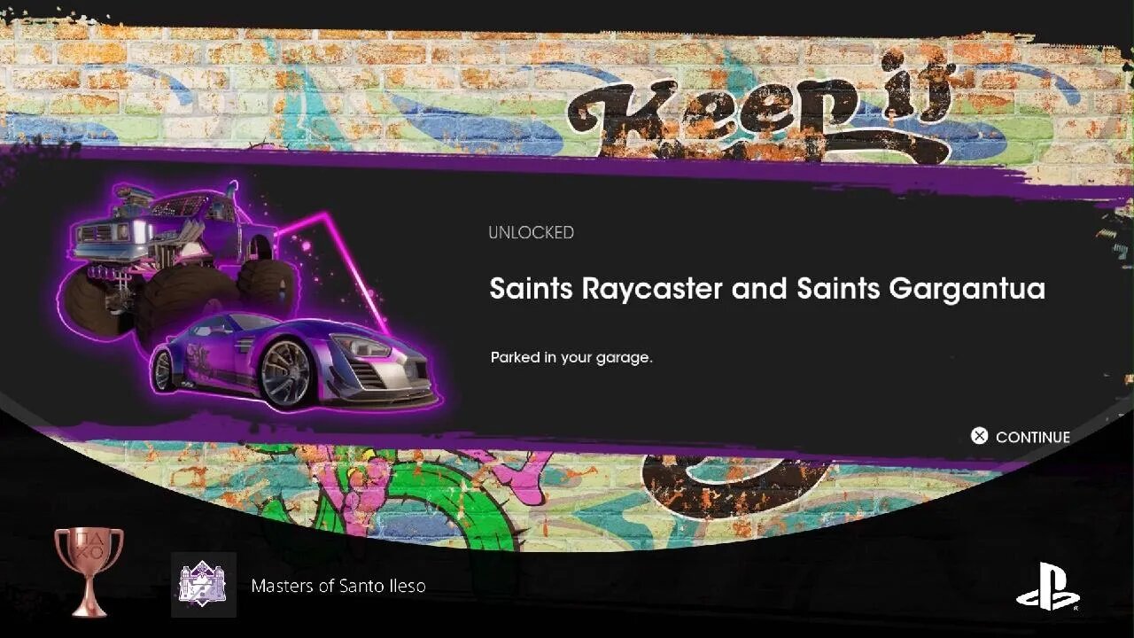 Saints Row trophy