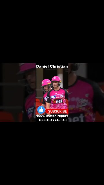 Daniel Christian 108 meter six #shorts #cricketshort