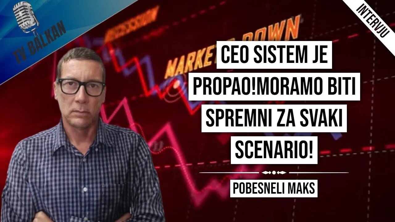 Pobesneli Maks-Ceo Sistem je propao!MOramo biti spremni za svaki scenario!