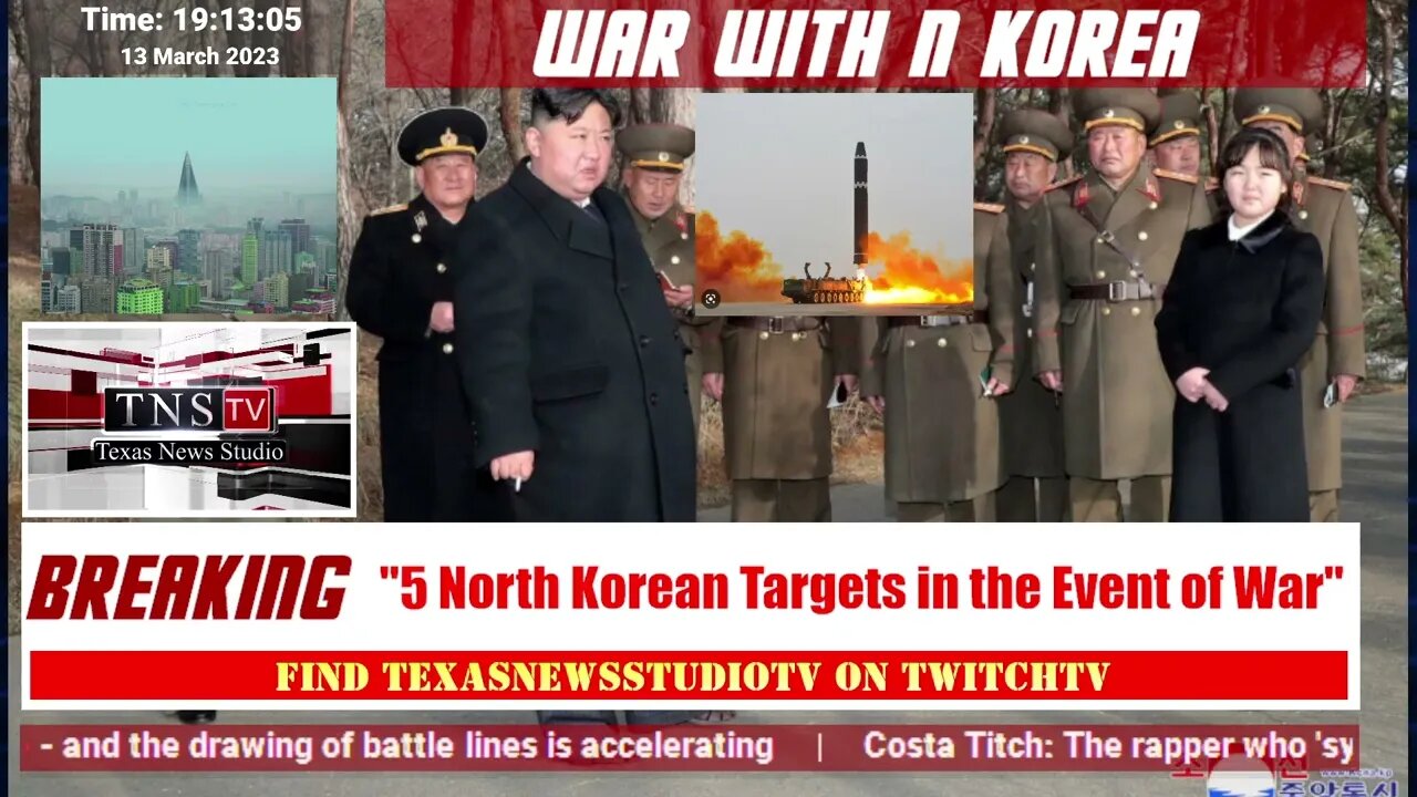 "5 North Korean Targets in the Event of War"