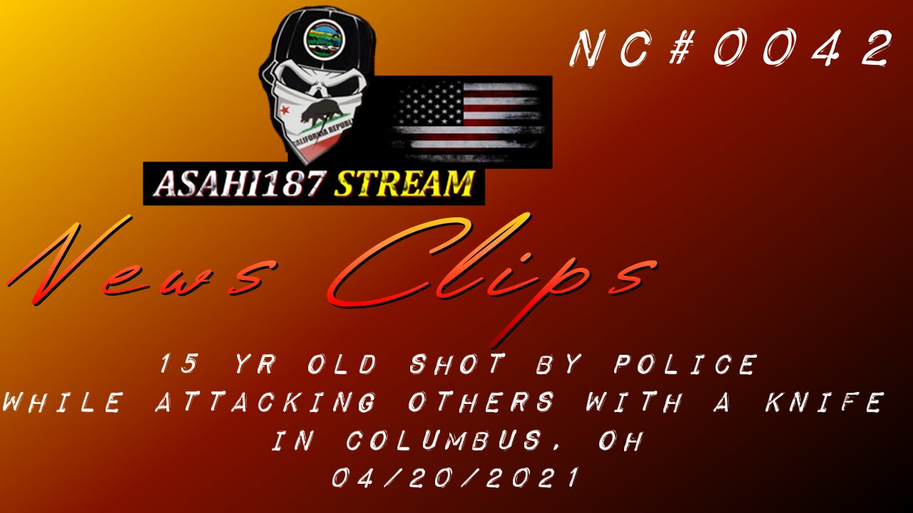 🟠🔴🟡😪👎🙏🏻NC#0042 | 15yrold Shot by Police while attacking others with Knife in OHIO