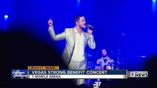 Las Vegas headliners give emotional #VegasStrong concert